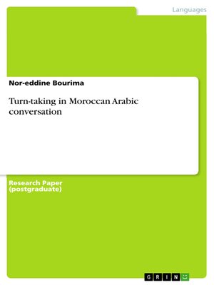 cover image of Turn-taking in Moroccan Arabic conversation